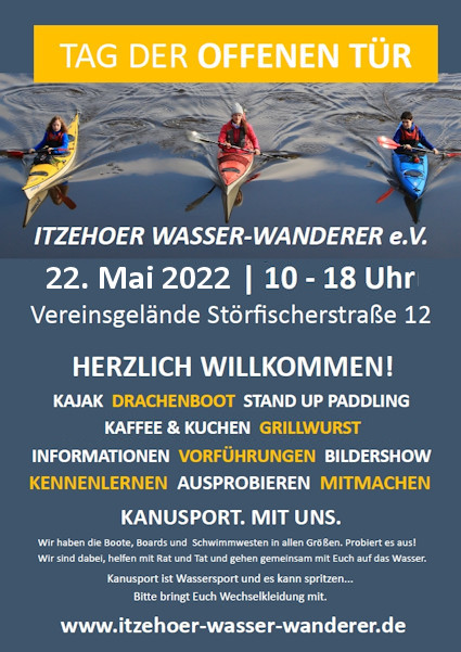 Plakat 'Tag der offenen Tür 2022'