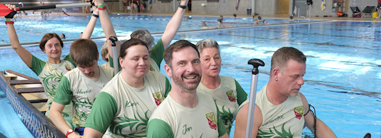Drachenbootrennen beim Itzehoer Drachenboot Indoor-Cup Drachenbootrennen beim Itzehoer Drachenboot Indoor-Cup